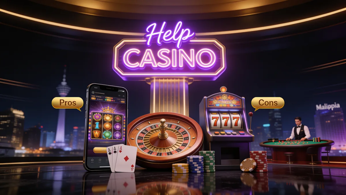 Pros and Cons of Help Casino for players in the Philippines